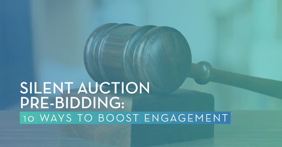 Silent Auction Per-Bidding: 10 ways to boost engagement