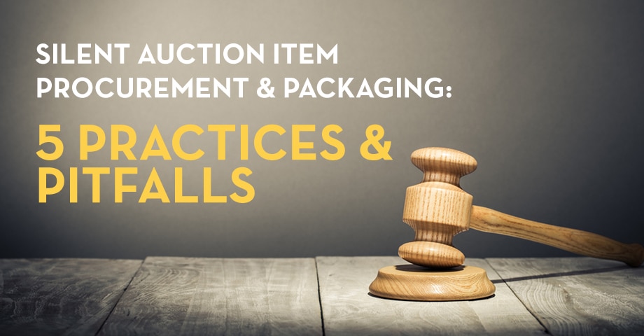 Silent Auction Packaging & Procurement: 5 Tips [updated]