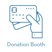 Set up a donation booth to boost intake during your event.