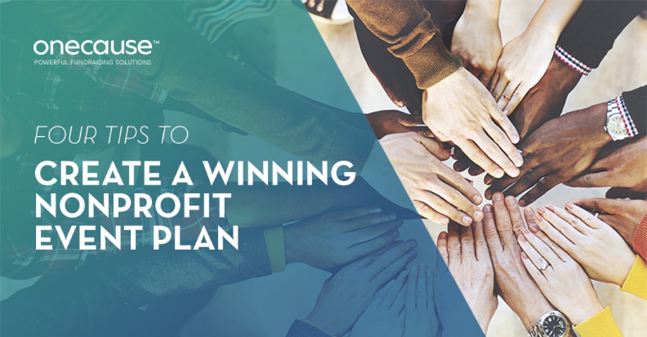 Four Tips To Create A Winning Nonprofit Event Plan