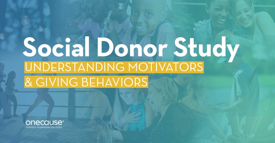 Social Donor Study: Understanding Motivations & Giving Behaviors