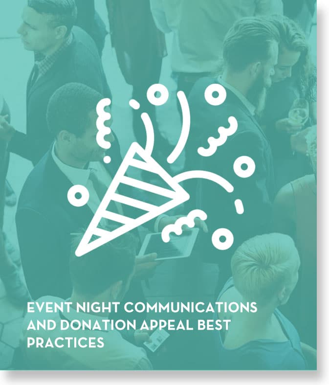 Event night communications and donation appeal best practices
