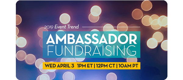 Webinar Ambassador Fundraising