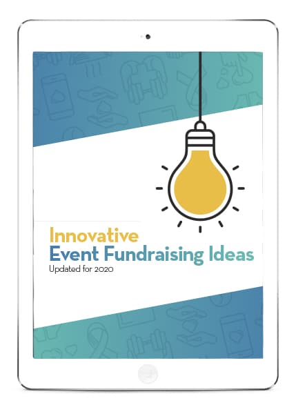 Innovative Event Fundraising Ideas eBook on iPad