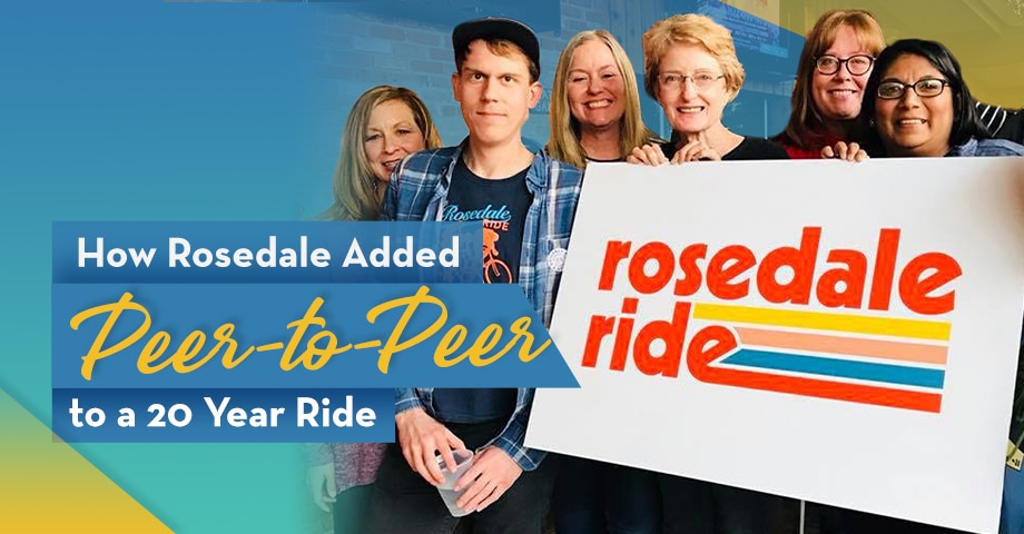 How Rosedale Added Peer-to-peer to a 20 Year Ride