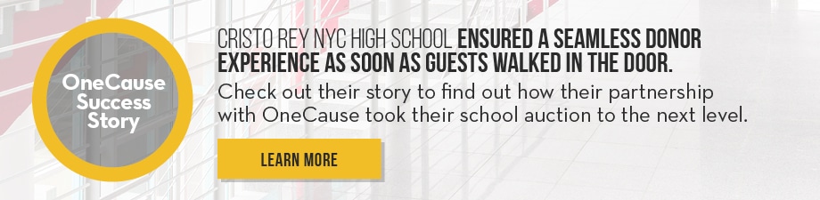 OneCause Cristo Rey NYC High School Success Story