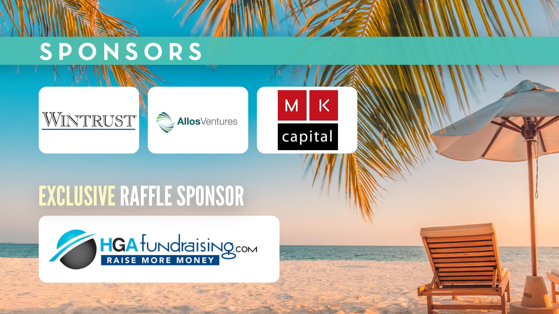 OneCause Virtual Event Sponsors