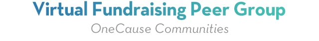 Virtual Fundraising Peer Groups