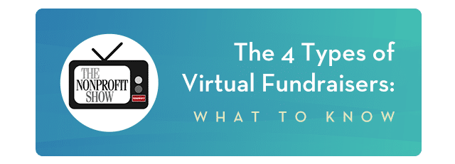 4 types of Virtual Fundraisers