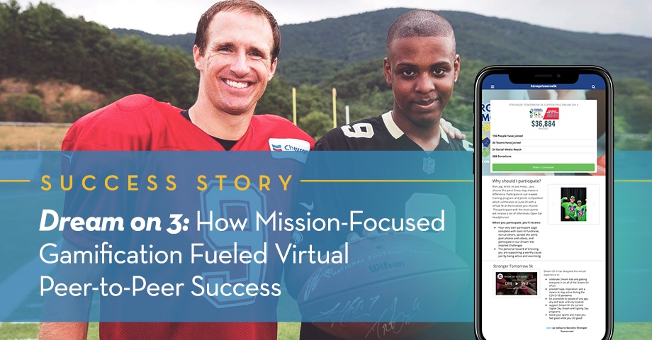 Dream on 3: How Mission-Focused Gamification Fueled Virtual Peer-to-Peer Success