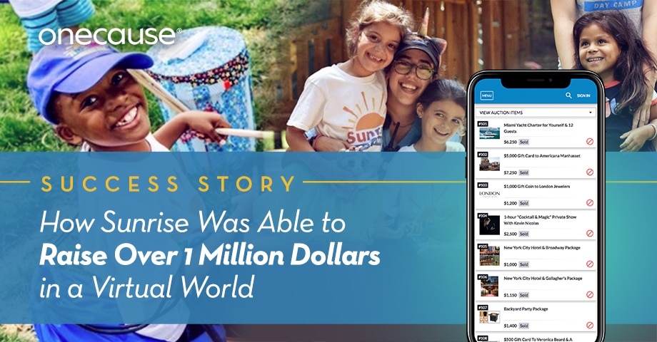 How Sunrise Was Able to Raise Over 1 Million Dollars in a Virtual World