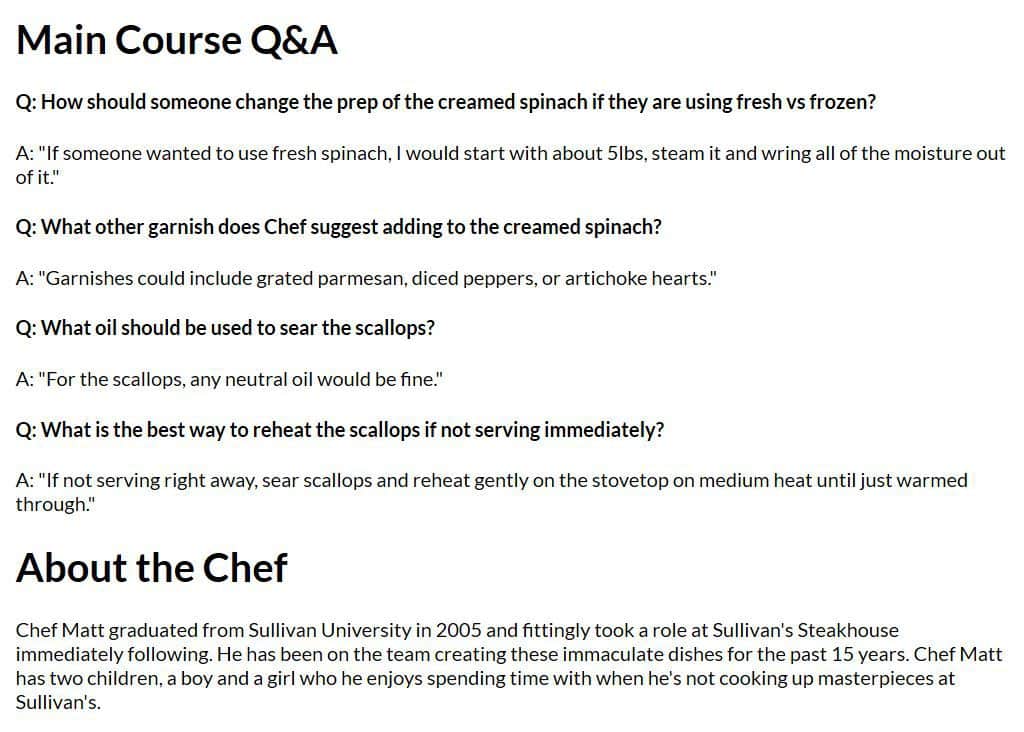 About The Chef