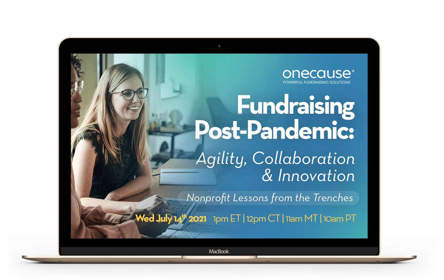 Fundraising Post Pandemic laptop