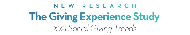 New Research The Giving Experience Study