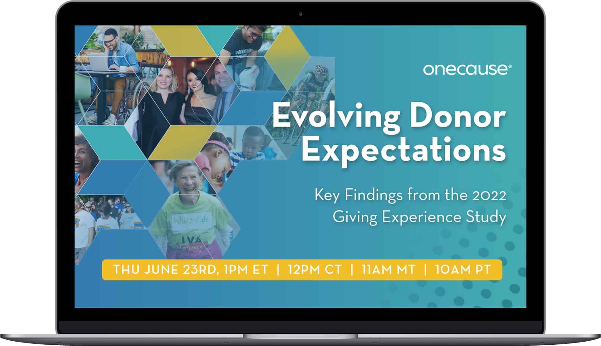 Evolving Donor Expectations laptop