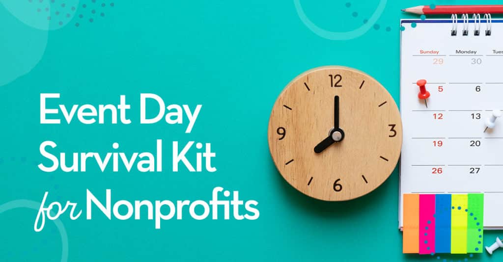 Event Day Survival Kit for Nonprofits
