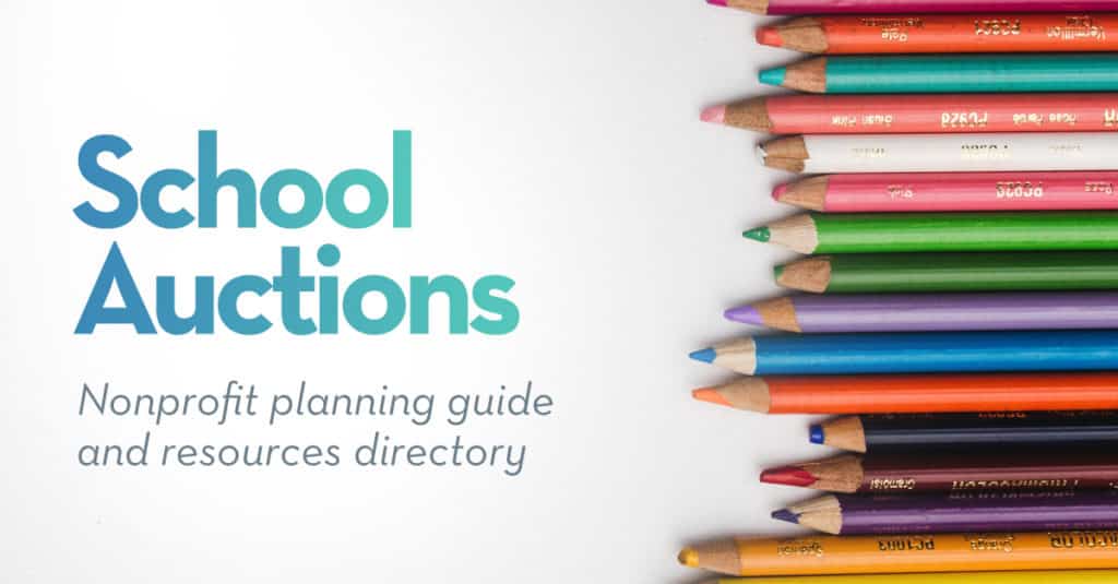School Auctions Nonprofit Planning Guide
