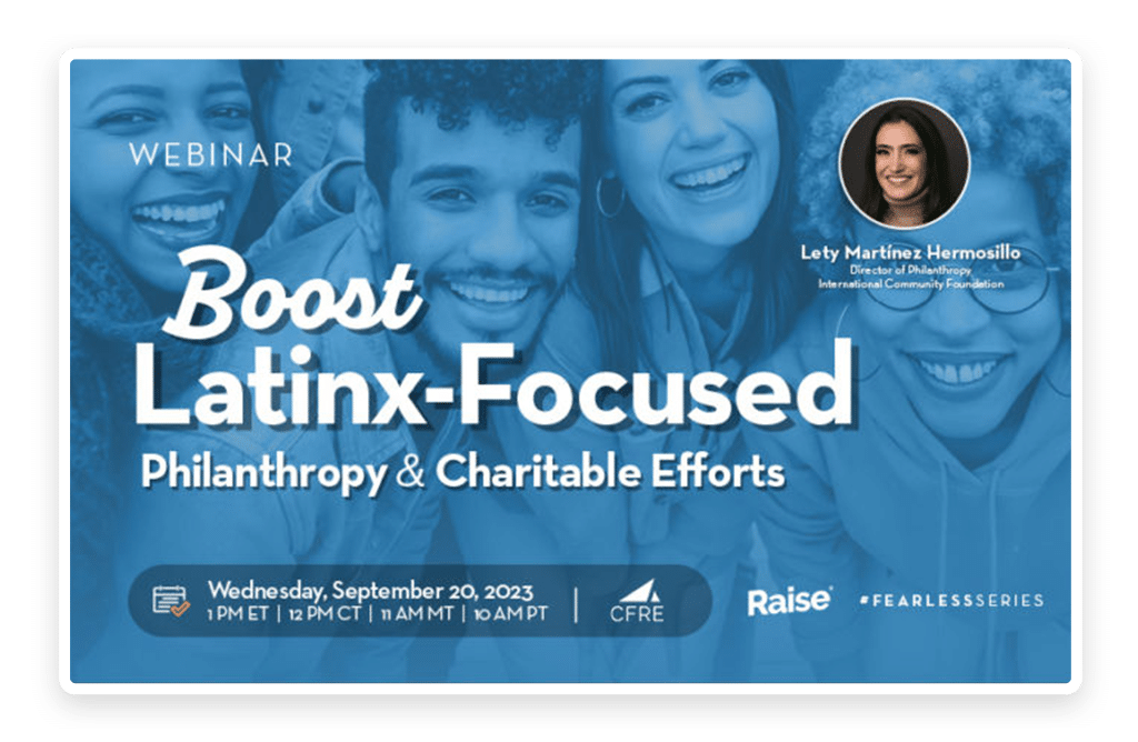 Boost Latinx Focused Philanthropy