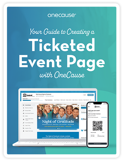 Your Guide to Creating a Ticketed Event Page with OneCause
