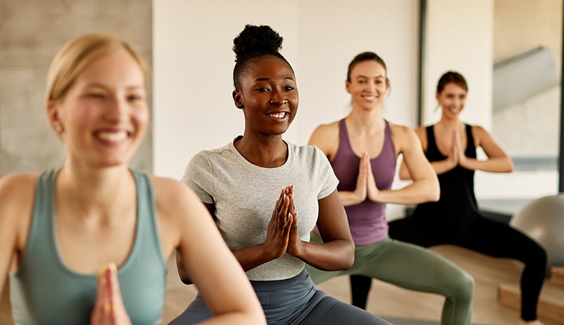 A fitness package is a flexible silent auction item because you can choose from a variety of different activities like yoga classes, gym memberships, and more. 