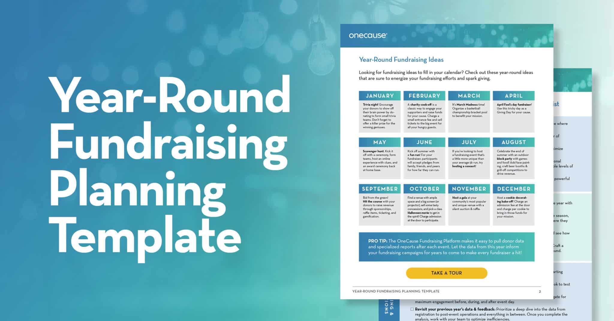 Year Round Fundraising Planning Template