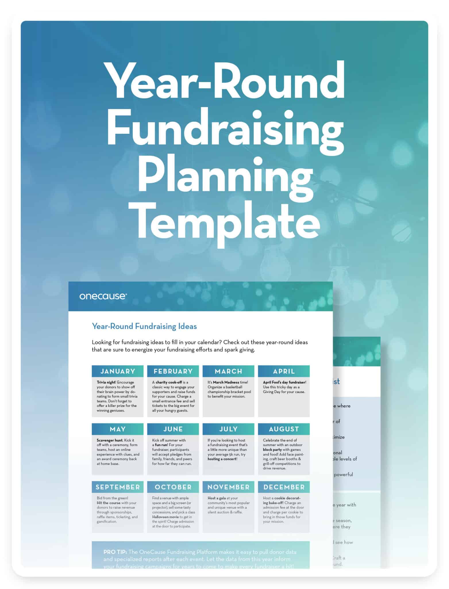 Year Round Fundraising Template 