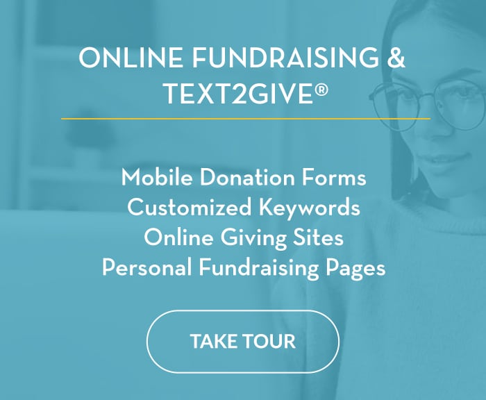 Online Fundraising and Text2give test drive