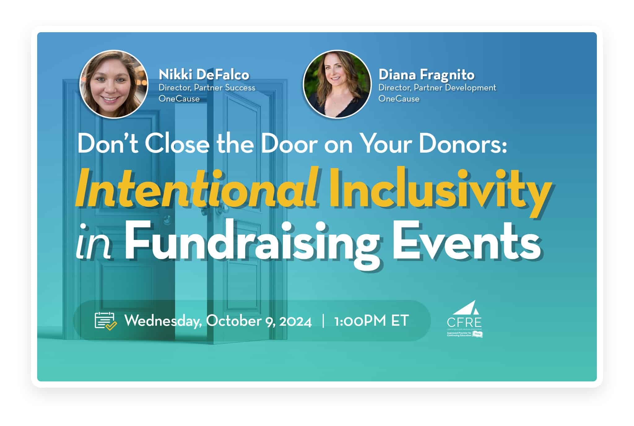 WEBINAR Intentional Inclusivity in Fundraising Events