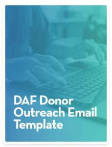 DAF donor outreach email template