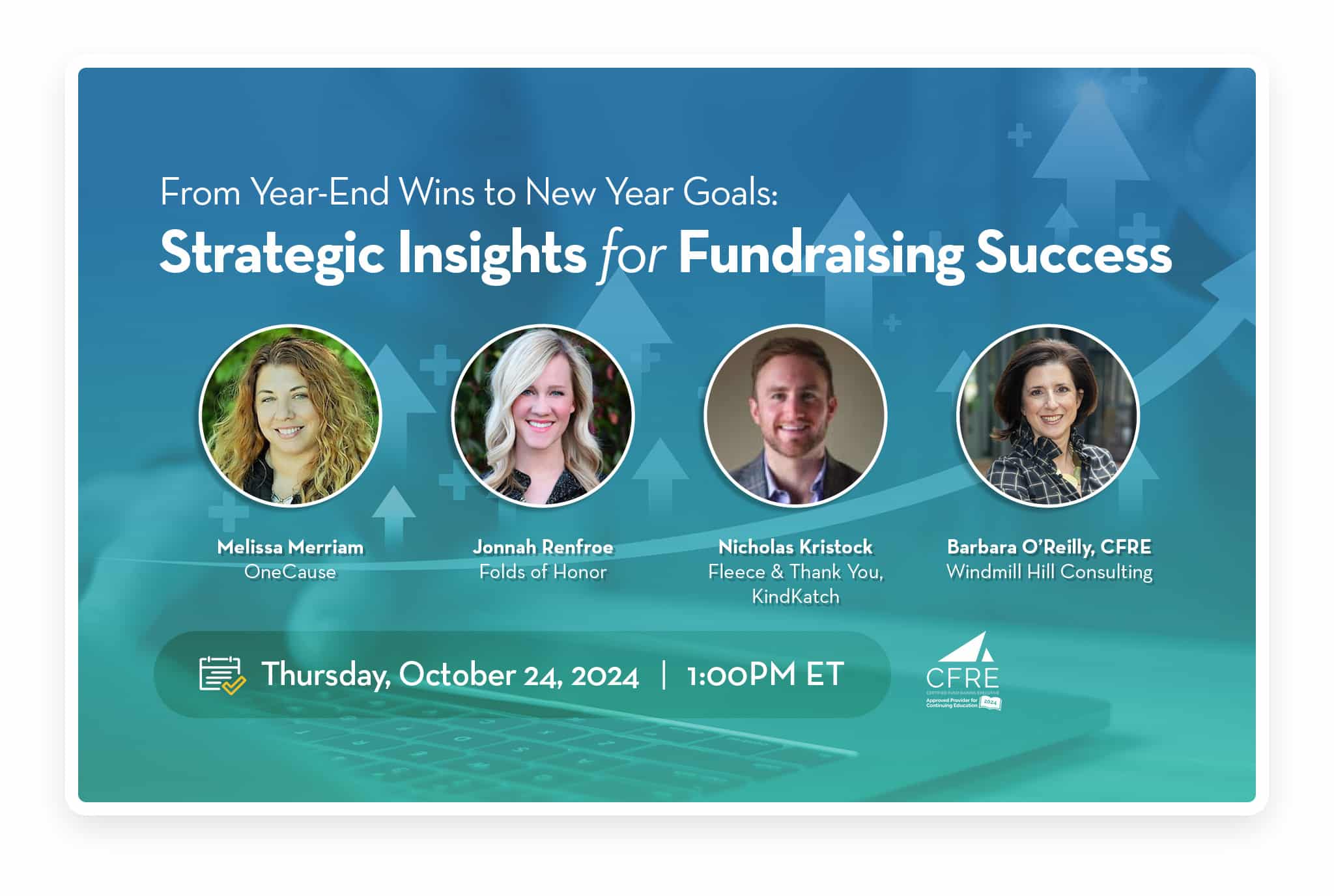 WEBINAR Strategic Insights for Fundraising Success