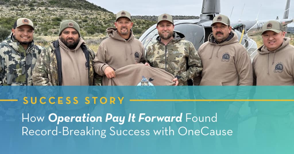 How Operation Pay It Forward Found Record Breaking Success with OneCause